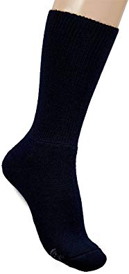 World's Softest Men's / Women's Sensitive Fit Comfort Feet Crew Socks