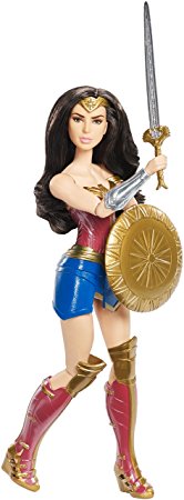 DC Wonder Woman Shield Block Doll, 12"