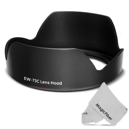 EW-73C Dedicated Lens Hood for Canon EF-S 10-18mm f/4.5-5.6 IS STM Lens (Canon EW-73C Replacement)