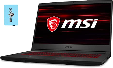 MSI GF65 Thin 9SEXR-838 Gaming and Entertainment Laptop (Intel i7-9750H 6-Core, 8GB RAM, 1TB PCIe SSD, NVIDIA RTX 2060, 15.6" Full HD (1920x1080), WiFi, Bluetooth, Webcam, Win 10 Home) with Hub