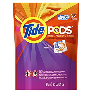 Tide Pods Laundry Detergent, Spring Meadow, 35 Count