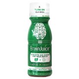 BrainJuice-Liquid Brain Supplement  Energy Drink - Nootropic Green Tea Shot Made with Organic  Natural Ingredients Guaranteed - Feel FOCUSED Now 12 Pack