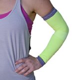 Compression Arm Sleeves - BeVisible Sports - Best Support For Men Women and Youth - 1 Pair - Free Shipping For Prime Members - Satisfaction Guaranteed