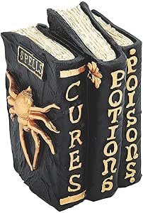 Fun Express Witch and Wizard Spellbook Tabletop Halloween Decoration - Halloween Home Decor