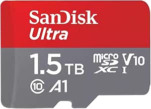 SanDisk Ultra® microSDXC™ UHS-I Memory Card, 1.5TB, Up to 150MB/s