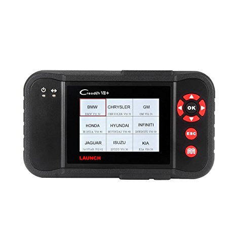 Launch X431 Creader VII  ( CRP123) Auto Code Reader EOBD, OBD2 Scanner Scan Tool Testing Engine/Transmission/ABS/ Airbag System Update via PC