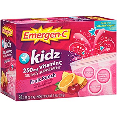 Emergen-C Kidz, Fruit Punch, 30 Count