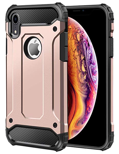 DN-Alive iPhone Xr Case Cover, [Tough] [Rugged] [Armor] [Heavy Duty] [Full Hybrid Protection] TPU Case [Slim] [Shock Proof][ARMOUR] [Dust Proof] [Protective] [Back Case] FOR IPHONE XR CASE COVER