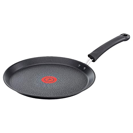 Tefal Hard Titanium with Non-Stick Pancake Pan, 25cm (Black)