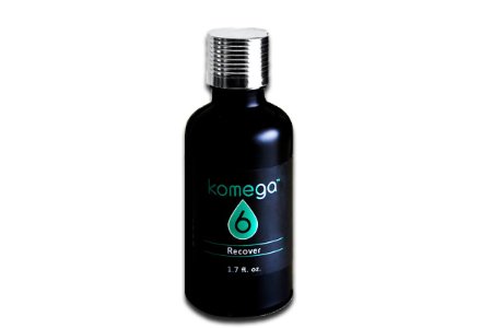 Essential Oils for Pain Relief - Recover Oil Serum - Komega6: Aromatherapy blend of Carrier Oils and Essential oils formulated to alleviate gout, joint pain, and sore muscles