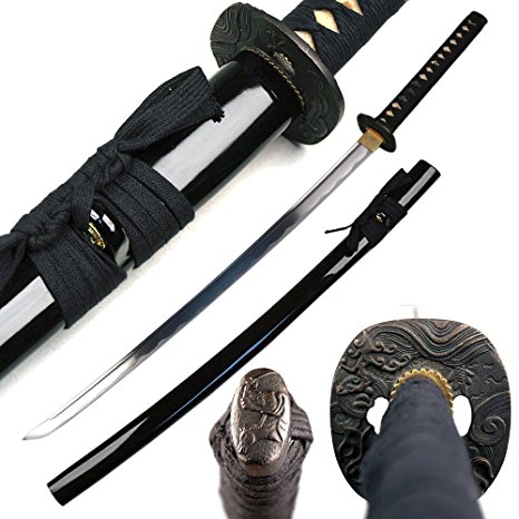 Ace Martial Arts Supply Classic Handmade Samurai Katana Sharp Sword-Musha