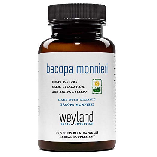 Weyland: Organic Bacopa Monnieri 450mg (30 Count)