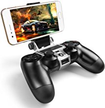 PS4 Wireless Controller Phone Clip Holder Clamp Mount Stand for PlayStation 4