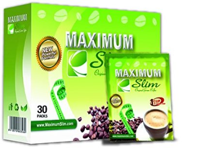 Maximum Slim Original Green Coffee 30 packs