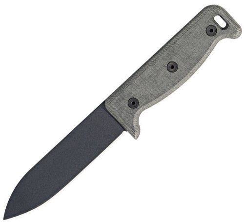 Ontario Knife 7500PC SK-5 Bird Noir Knife, Black