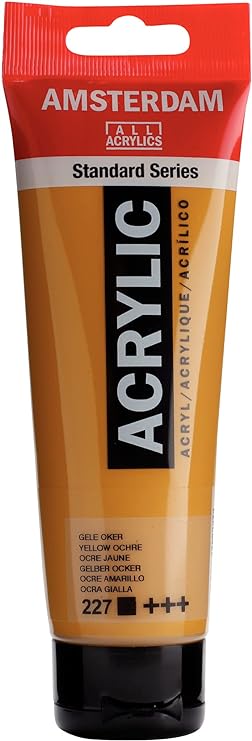 Amsterdam Standard Series Acrylic Tube 120ml Yellow Ochre 227 (17092272)