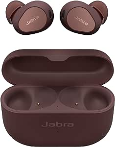 Jabra Elite 10 True Wireless Bluetooth Earbuds – Advanced Active Noise Cancelling with Dolby Atmos Surround Sound, All-Day Comfort, Multipoint, Crystal-Clear Calls – Cocoa