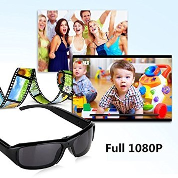 Oumeiou Brand New High Quality Full HD 1080P Glasses Spy Hidden Sport Camera DVR Video Recorder Eyewear DV Top