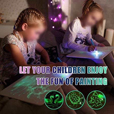 Doodstage Light Drawing - Fun and Developing Toy -Board for Kids（M）