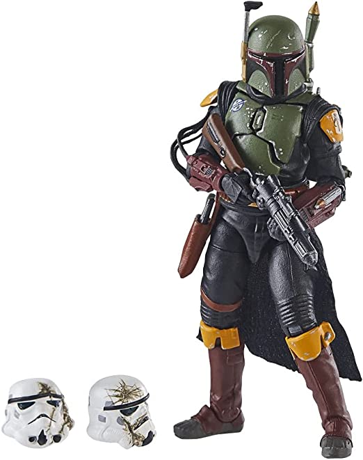 Star Wars The Vintage Collection Boba Fett (Tatooine) Deluxe Action Figure, 3.75-Inch-Scale The Book of Boba Fett Toy for Kids