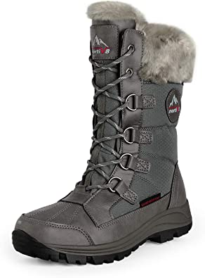 NORTIV 8 Women's Insulated Warm Snow Winter Boots