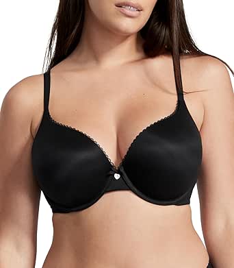 Victoria's Secret Perfect Shape Push Up Bra, Full Coverage, Padded, Bras for Women, Body by Victoria Collection, Black (38D)