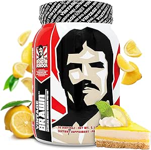 Vintage Brawn – Muscle-Building Protein Powder Isolate for Men & Women – Post-Workout & Anytime Recovery Drink – Premium Protein Isolate Sources: Egg, Milk, Beef – Lemon Cheesecake Flavor - 2.1 Lbs.