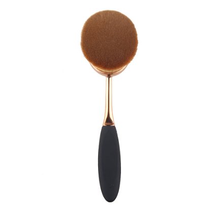 Yoseng Oval Foundation Brush Large Toothbrush makeup brushes Fast Flawless Application Liquid Cream Powder Foundation