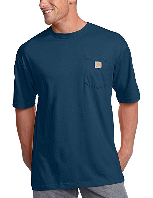 Carhartt Men's K87 Workwear Pocket Short Sleeve T-Shirt (Regular and Big & Tall Sizes)