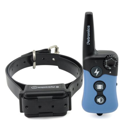 Petronics 990ft Rechargeable and Waterproof Remote Dog Electric Training Shock Collar for Dogs