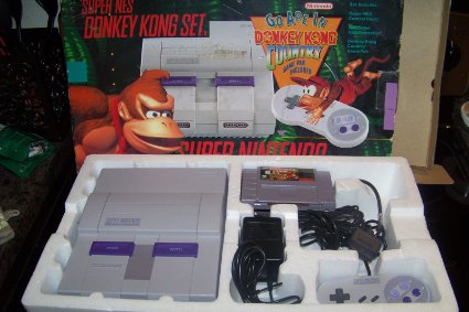 Super Nintendo Donkey Kong Country Bundle