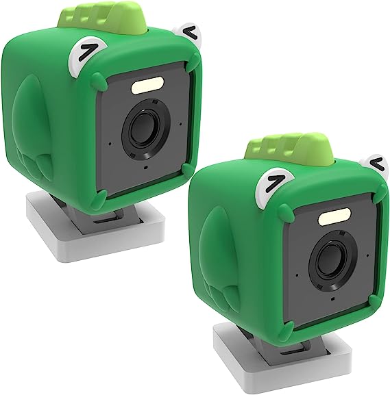 Wyze Cam v3 Silicone Skin for Wyze Cam v3/v3 Black/v3 Pro Baby Monitor, Waterproof & Dustproof, All-Round Protective Case Cover Housing Accessories - Green (1-Pack)