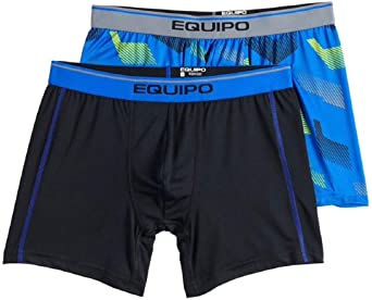 Equipo 2 Pack Microfiber Boxer Briefs Performance Stretch