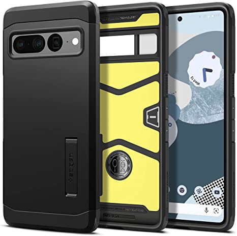 Spigen Tough Armor Designed for Pixel 7 Pro Case (2022) - Black