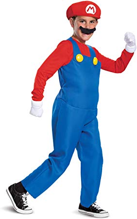 Disguise Nintendo Mario Deluxe Boys' Costume