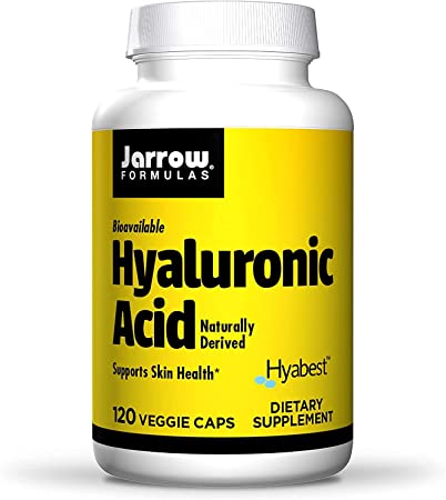 Hyaluronic Acid 50 mg - Bioavailable & Naturally Derived - Supports Skin Health - Pure Hyaluronic Acid ( 1 Box ( 120 Count)