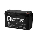 12V 8Ah APC Back-UPS CS 500 BK500 BK500BLK UPS Battery - Mighty Max Battery brand product
