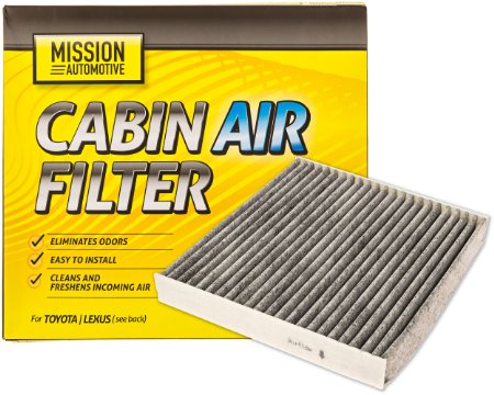 ToyotaSubaruLexusScion Premium Cabin Air Filter - Compare to FRAM CF10285 and ATP HA-5 - Activated Carbon