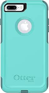 OtterBox Commuter Series Case for iPhone 8 Plus & iPhone 7 Plus (Only) - Non-Retail Packaging - Aqua Mint Way