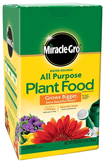 Miracle-Gro All Purpose Plant Food, 3-Pound (Plant Fertilizer)