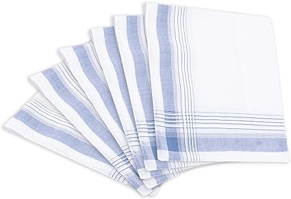 Dockers Men's 6 Piece Hankie Fashion Pack