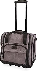 ORIGINAL PENGUIN Ethan Wheeled Under The Seat Carry On Bag, Heather Grey