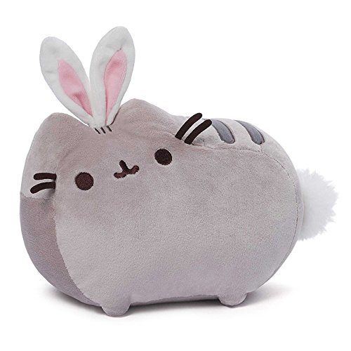 GUND Pusheen Cat as Bunny Rabbit Plush Stuffed Animal Collectible 10" x 7"