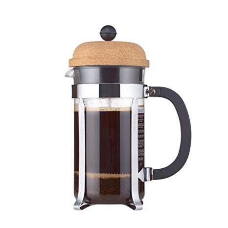 Bodum 1928-109S 8 Cup 34 oz Chambord French Press Coffee Maker, Cork