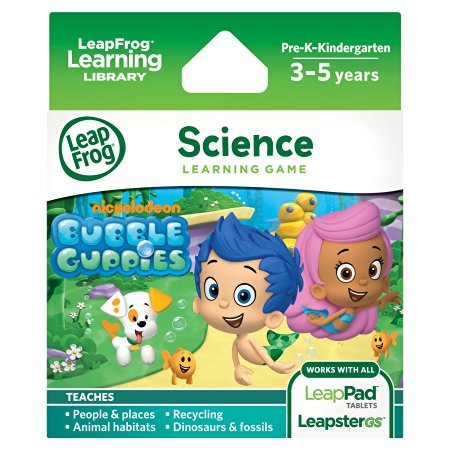 LeapFrog Learning Game: Bubble Guppies (for LeapFrog Epic, LeapPad Platinum, LeapPad Ultra, LeapPad1, LeapPad2, LeapPad3, Leapster Explorer, LeapsterGS Explorer)