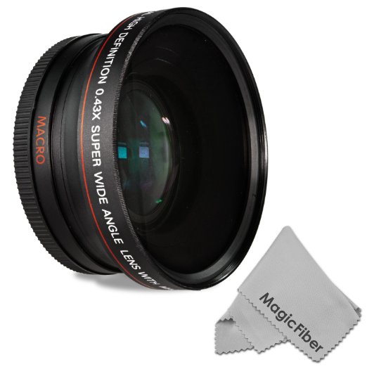 Altura Photo 72MM 0.43x Wide Angle Lens with Macro Portion, Sigma Lenses for Canon
