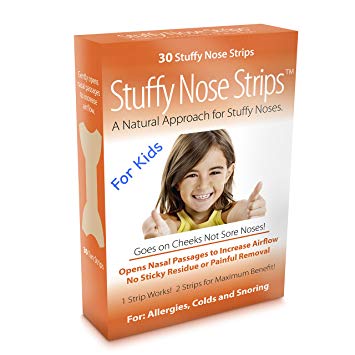 Stuffy Nose Solutions Stuffy Nose Strips for Kids 30 ea