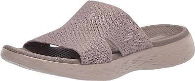 Skechers Women's On-The-go 600 Stretch Knit Slide Sandal