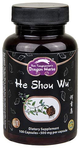 Dragon Herbs He Shou Wu - 500 mg - 100 Capsules - Dietary Supplement