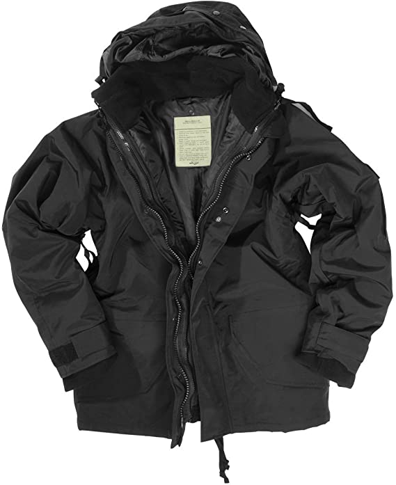 Mil-Tec ECWCS Jacket with Fleece Black